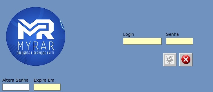 Tela de Login do Sistema (exemplo)